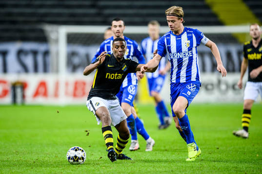 s Paulos Abraham och IFK Göteborg August Erlingmark