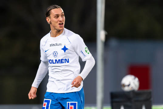 IFK Norrköpings Jonathan Levi jublar