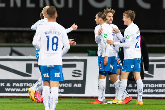 IFK Norrköpings Jonathan Levi jublar