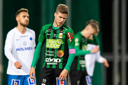 Varbergs Gustav Norlin deppar
