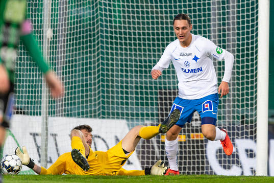 IFK Norrköpings Jonathan Levi jublar