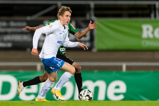 IFK Norrköpings Ísak Bergmann Jóhannesson