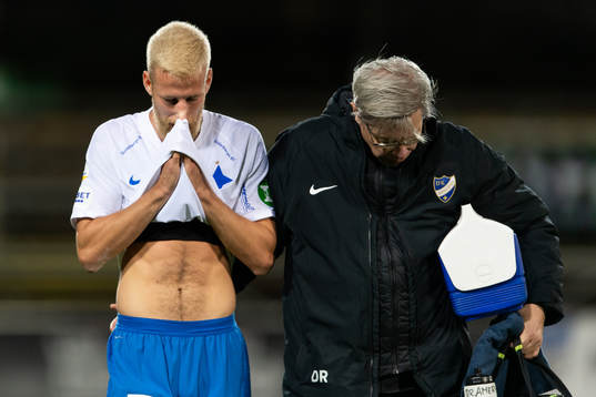 IFK Norrköpings Filip Dagerstål kliver av med skada