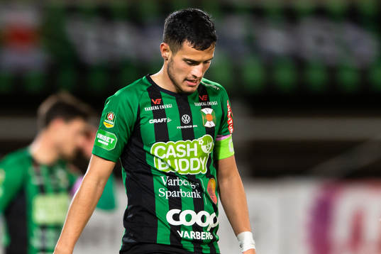 Varbergs Astrit Selmani deppar