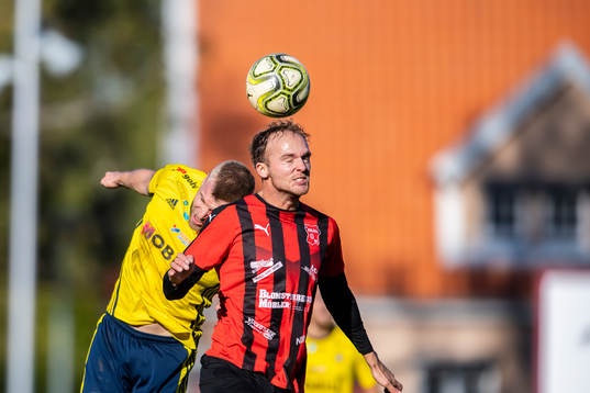 Ängelholms Robin Nilsson och Eslöv Pontus Gressman