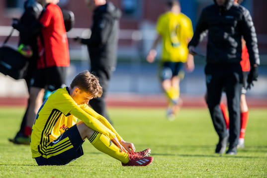 Ängelholms Edvin Nilsson deppar