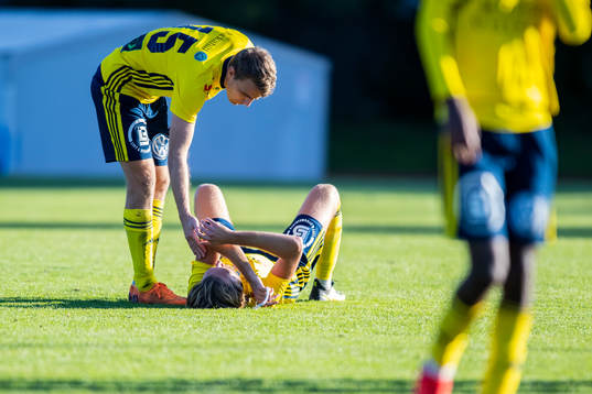 Ängelholms Marcus Eriksson deppar