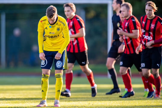 Ängelholms Niklas Svensson deppar