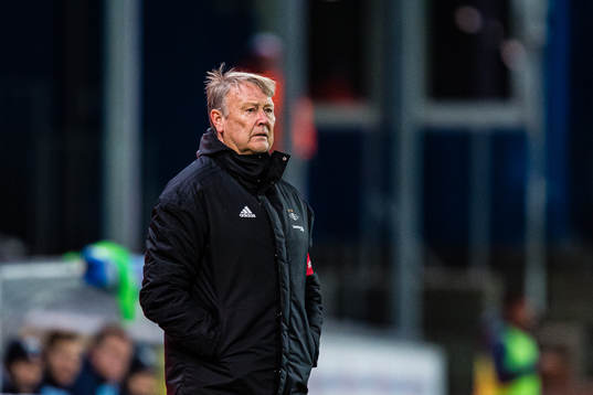 Åge Hareide, head coach of Rosenborg