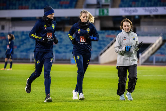 Lina Hurtig and Linda Sembrant together with physiology
