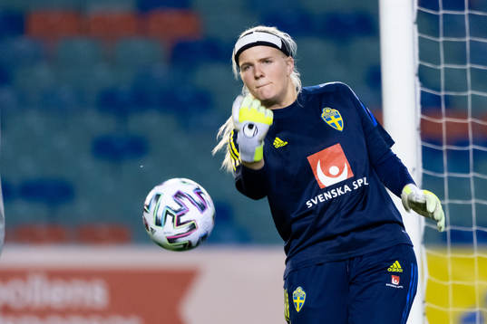 Goalkeeper Emma Holmgren
