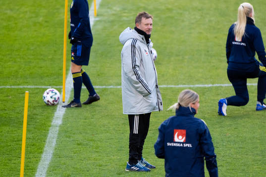 Head coach Peter Gerhardsson