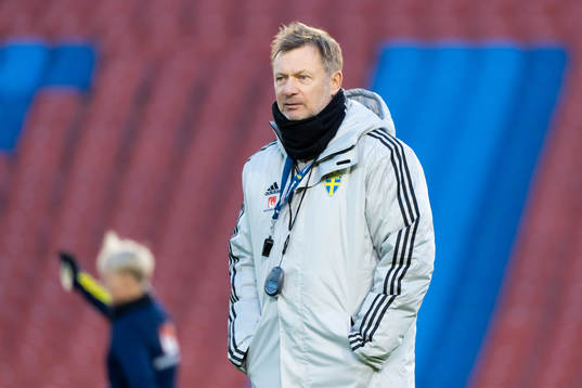 Head coach Peter Gerhardsson