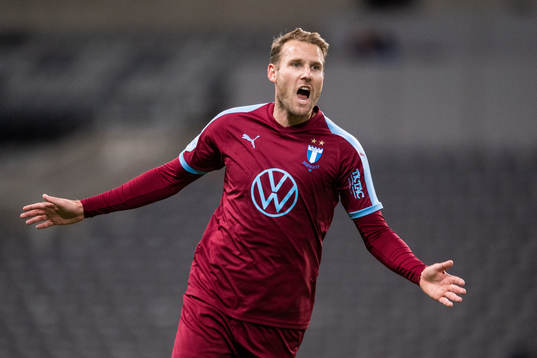 Malmö FFs Ola Toivonen jublar