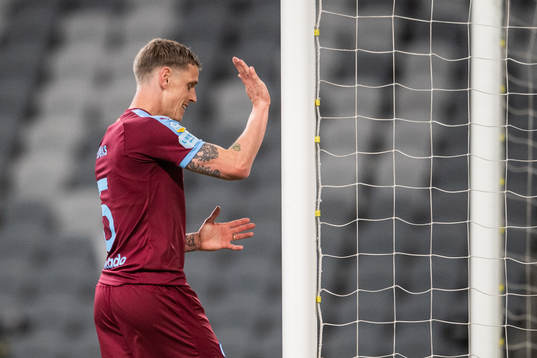 Malmö FFs Sören Rieks deppar