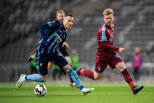 Djurgårdens Fredrik Ulvestad och Malmö FFs Anders