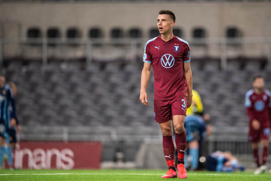 Malmö FFs Jonas Knudsen deppar