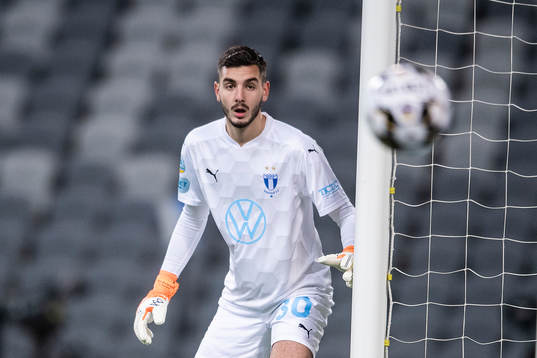 Malmö FFs målvakt Marko Johansson