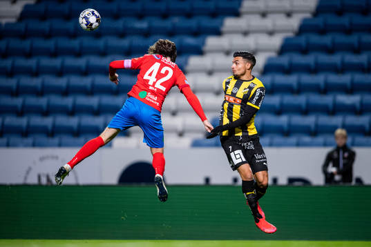Helsingborgs Mix Diskerud och Häckens Ahmed Yasin
