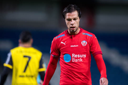 Helsingborgs Erik Figueroa deppar