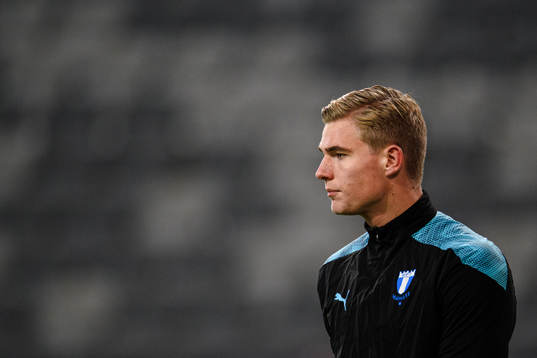 Malmö FFs målvakt Mathias Nilsson