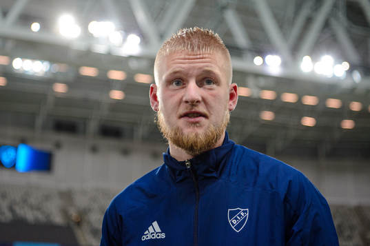 Djurgårdens Kalle Holmberg