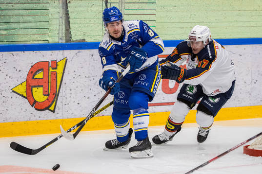 Leksands Matt Caito och Djurgårdens Henrik Eriksson