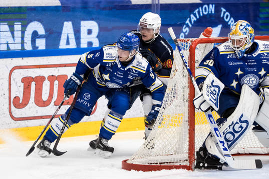 Leksands Calle Själin och Djurgårdens Oscar Bjerselius