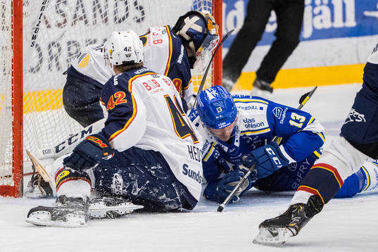 Leksands Jon Knuts mot Djurgårdens Ludvig Hedström och