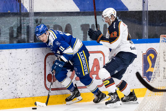 Leksands Martin Karlsson och Djurgårdens Ludvig Hedström