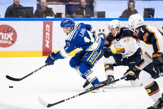 Leksands Oskar Lang och Djurgårdens Dominik Bokk