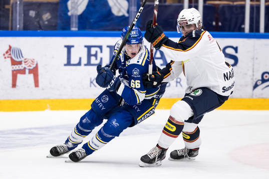 Leksands Nils Åman och Djurgårdens Bobby Nardella