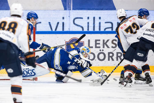 Leksands målvakt Janne Juvonen