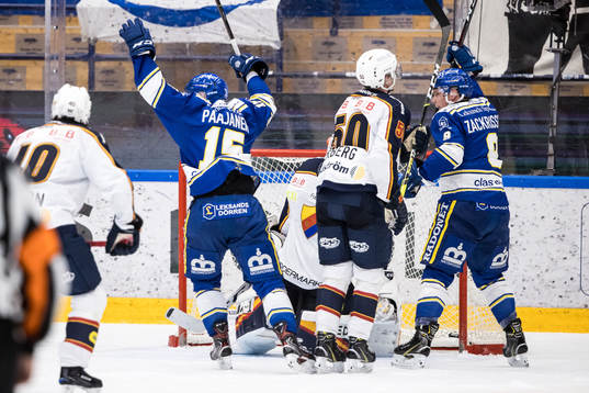 Leksands Otto Paajanen och Leksands Patrik Zackrisson