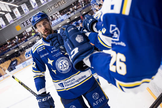 Leksands Marek Hrivík jubel