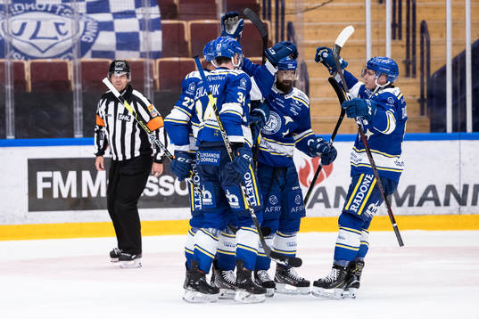 Leksands Marek Hrivík jubel