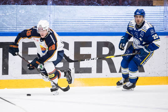 Djurgårdens Oscar Bjerselius och Leksands Carter Camper