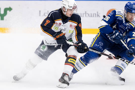 Djurgårdens Bobby Nardella och Leksands Patrik Norén