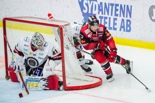 Malmö Redhawks Pathrik Westerholm oroar mot Frölundas