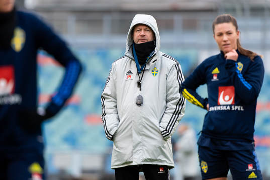 Head coach Peter Gerhardsson