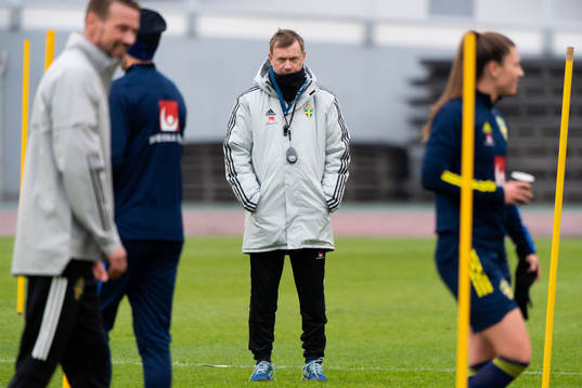 Head coach Peter Gerhardsson