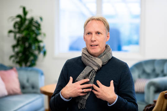 Magnus Sköldmark, klubbchef i Gais
