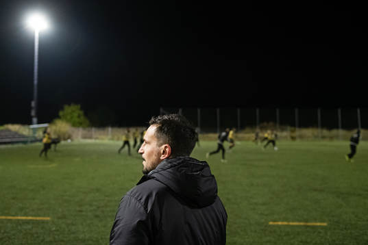 Tränare Michel Berndtsson Gonzalez