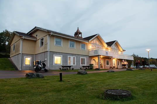 Klubbhuset på Sjövallens IP