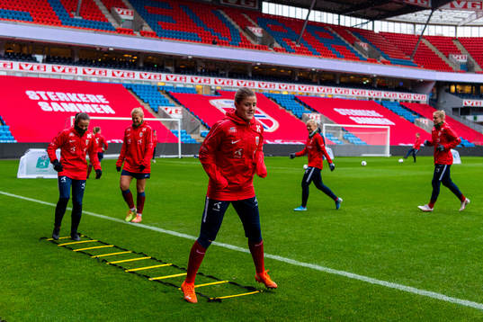 Maren Mjelde of the Norwegian women’s national football