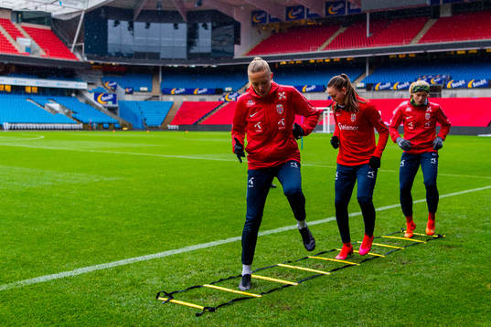 Synne Sofie Kinden Jensen of the Norwegian women’s