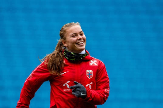 Olaug Tvedten of the Norwegian women’s national football