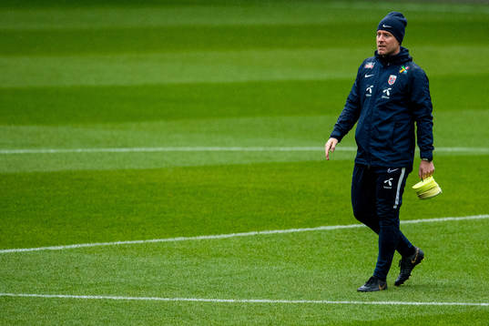 Anders Jacobson, assistant coach of the Norwegian women’s