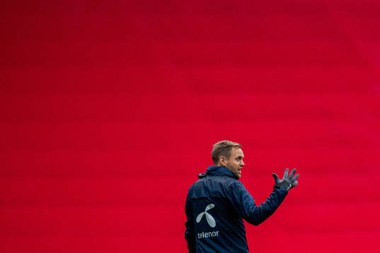 Martin Sjögren, head coach of the Norwegian women’s