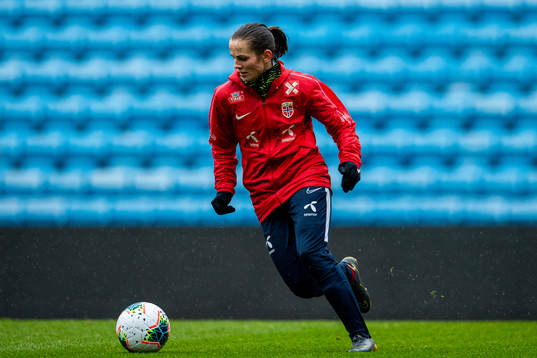 Tuva Hansen of the Norwegian women’s national football